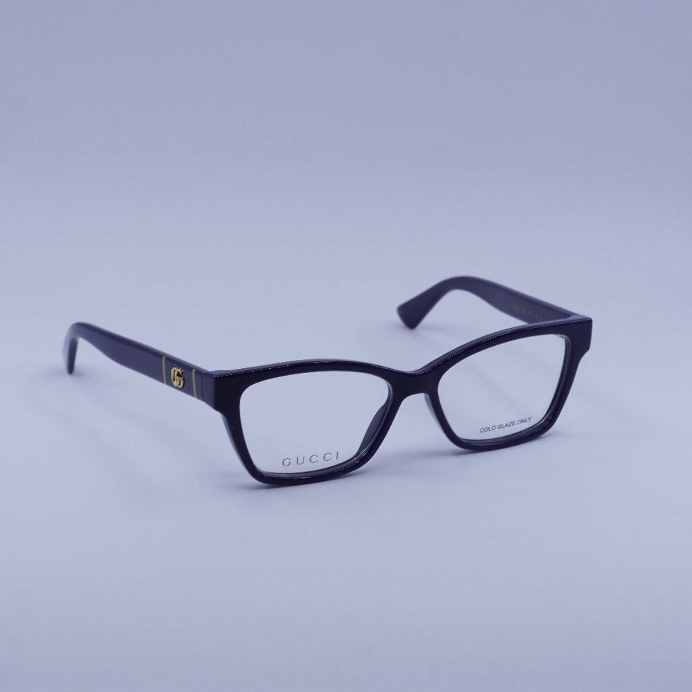 Gucci GG0634O 009 Eyeglasses Blue 50mm Cat Eye Frame